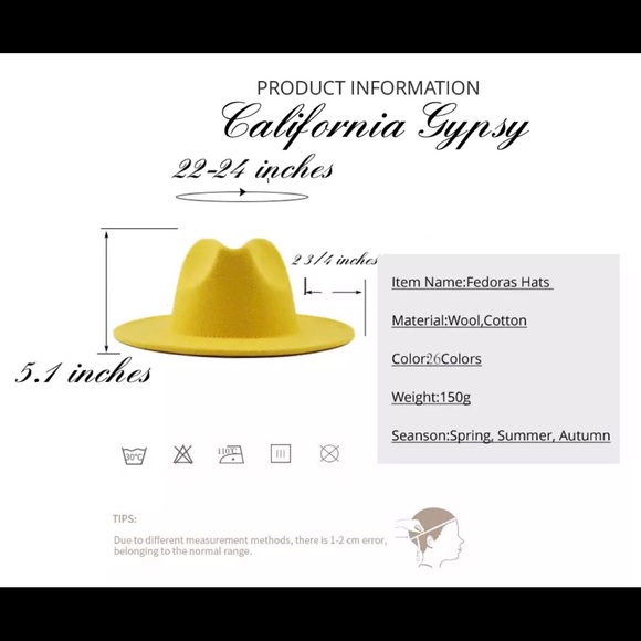 Boho Chic Rancher Cowboy Hat 🎉RESTOCKED🎉 - Picture 4 of 4